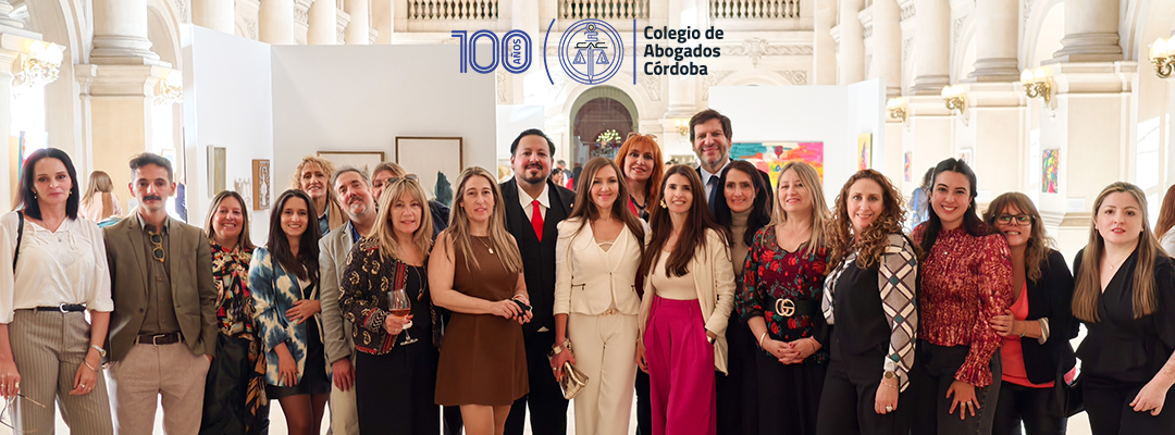 Se inauguro la muestra de arte  Sentencias Sensibles en el Palacio de Justicia